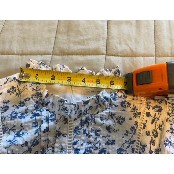 Urban Outfitters x Laura Ashley Maisy Mock Neck Mini Floral Dress Womens Size XS - Picture 12 of 14